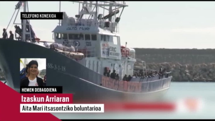 Izaskun Arriaran: "Hasieran beldurtuta, baina libiarrak ez ginela ikustean poz handiz jaso gintuzten migratzaileek"