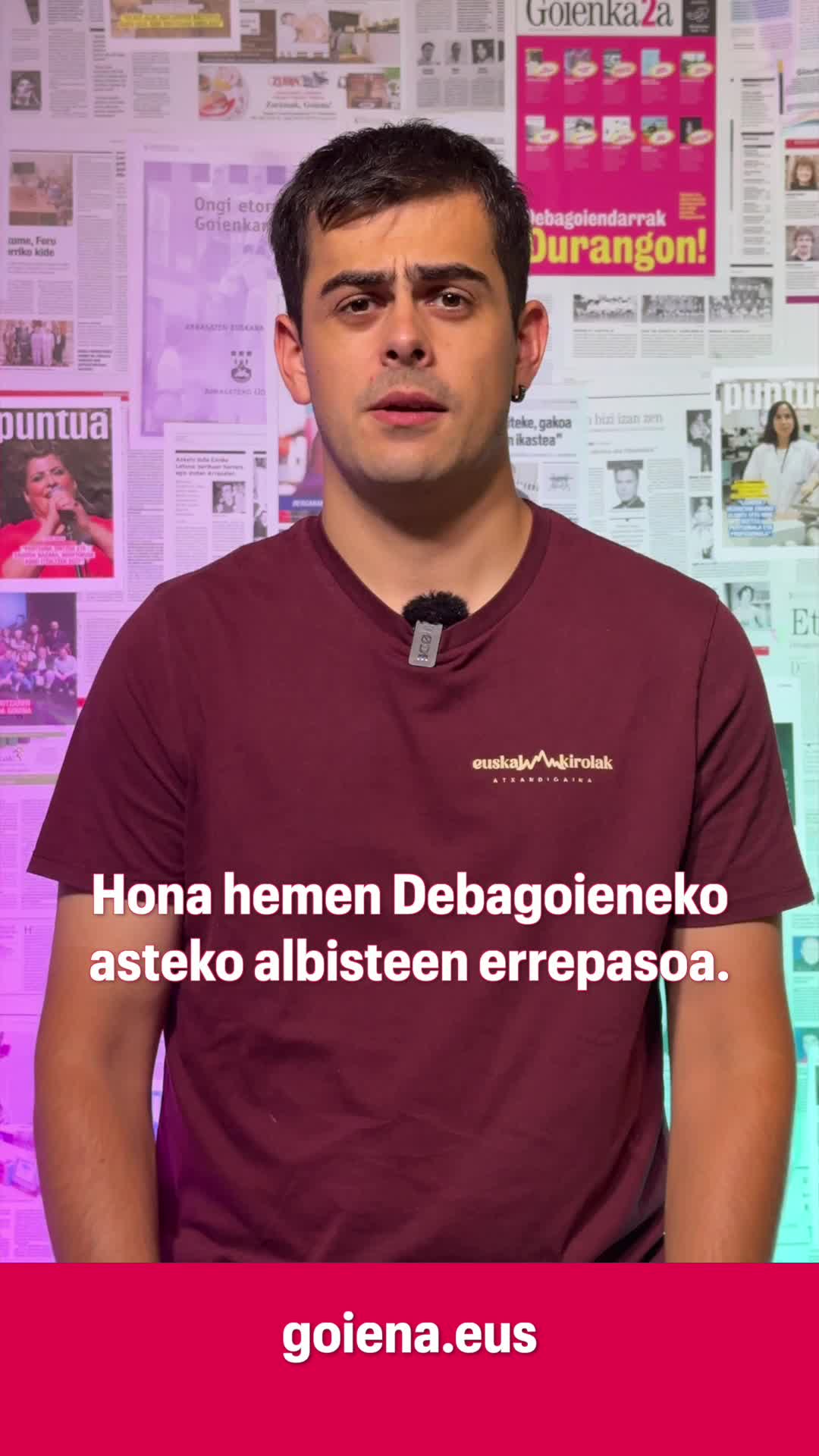 Asteko albiste nabarmenduak