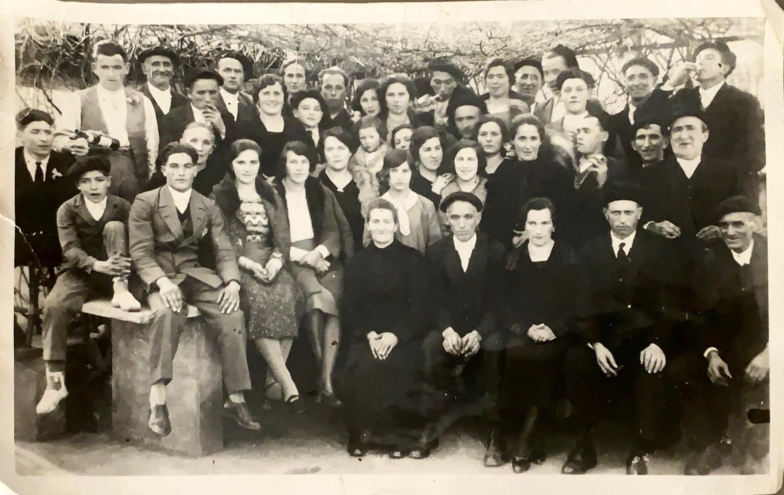 Juana Zubia eta Patxi Korkostegiren ezkontza