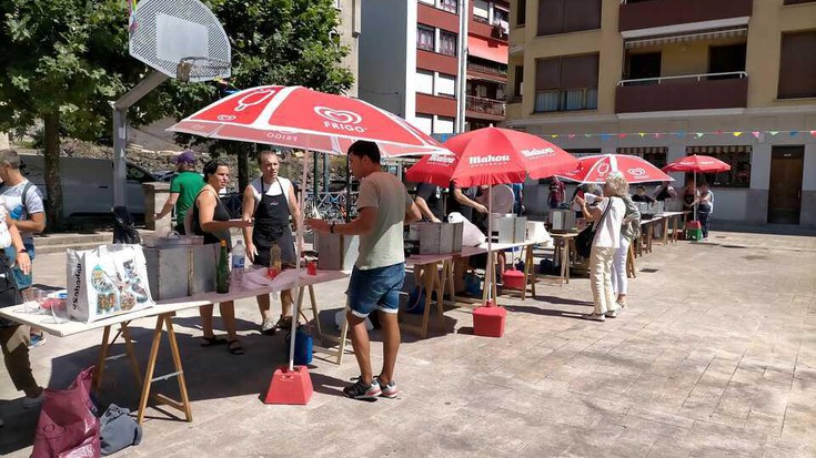 Osintxuarrek ere gozatu dute jaiez, zapatuan bereziki