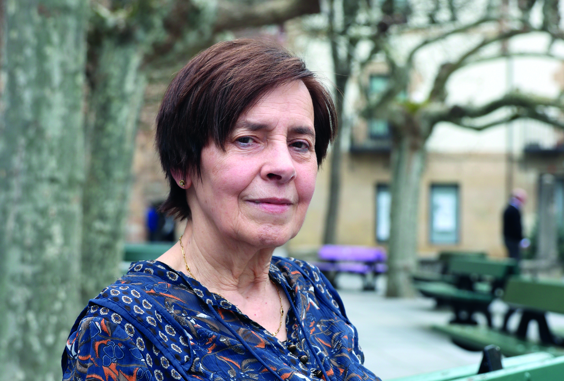 Rufina Olasagasti: "Militantziarekin, geuk hartzen dugu geure gain gure patua"