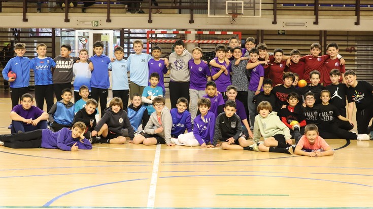 Zazpi talde izan dira lehian, eskubaloi torneoan