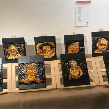 'Lur bustian bertsolariak' erakusketa