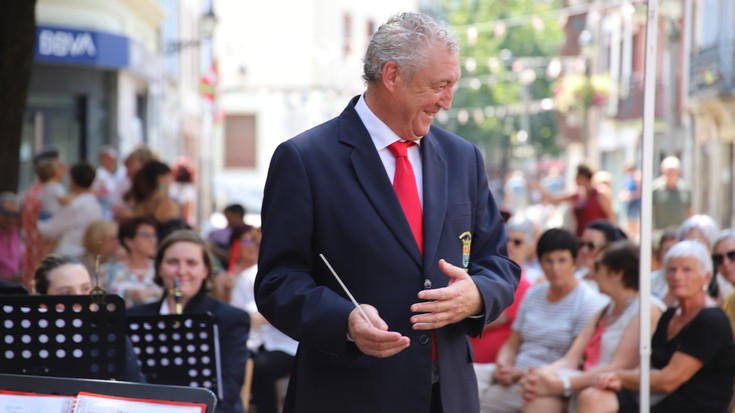 Milagroko musika banda urtero bezala, Aretxabaletan