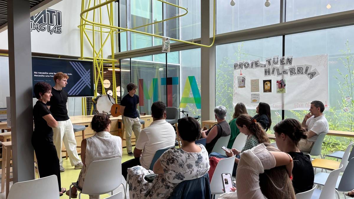 Market Berri programaren itxiera-ekitaldia egin dute Oñatin