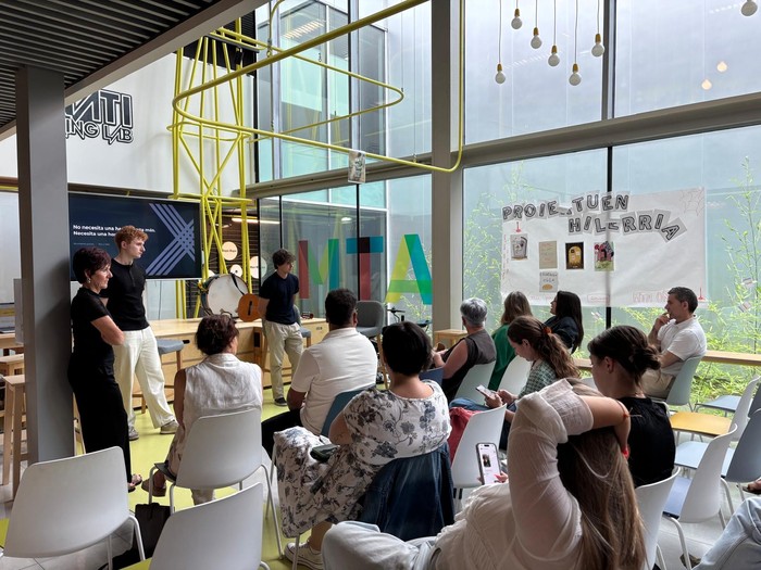 Market Berri programaren itxiera-ekitaldia egin dute Oñatin