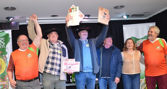 Zuberoara joan dira Euskal Herriko Mus Txapelketako txapelak