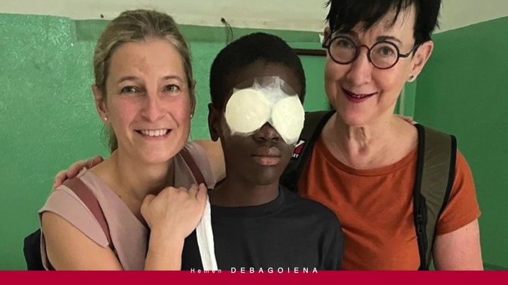 'Hemen Debagoiena':  Mirari Malbadi erizain oñatiarrak urrian Afrikan egindako boluntario lana, eta aste bukaerako kultura agenda