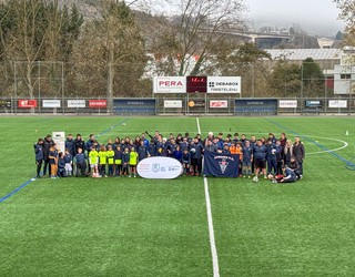 Futbol inklusiboko sasoiko hirugarren topaketa Agorrosinen