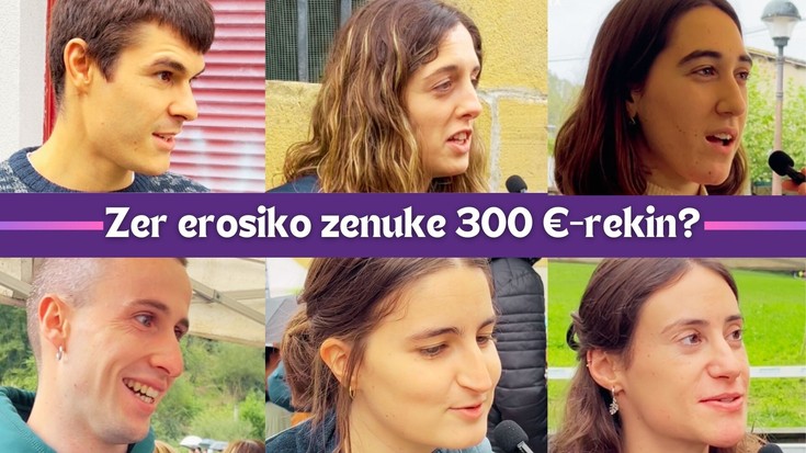 Zer erosiko zenuke 300€-ko erosketa bonu bat oparituko balizute?