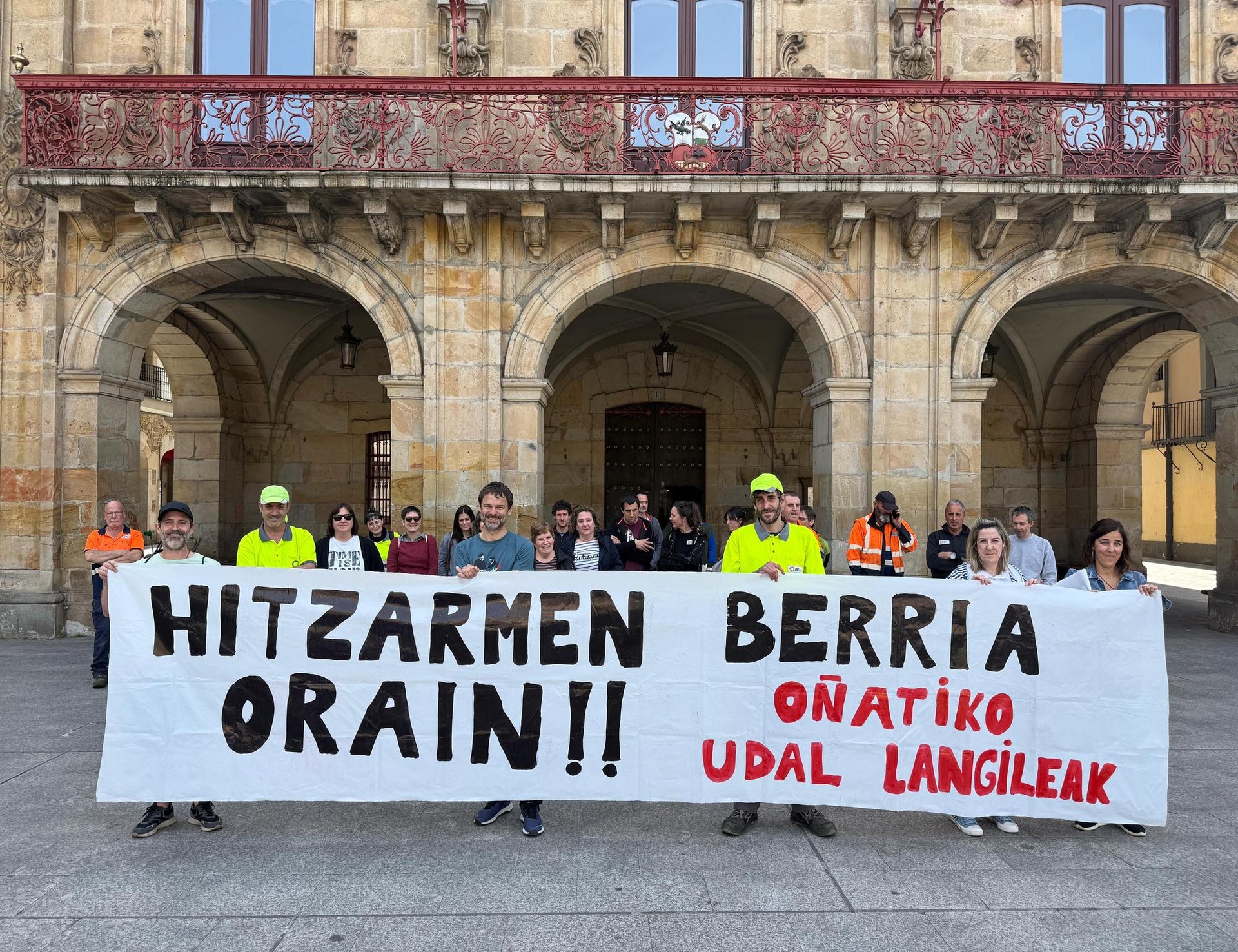 Greba-dinamika hasi dute, langile publikoen Udalhitz hitzarmena berritzeko eskatzeko