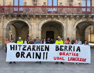 Greba-dinamika hasi dute, langile publikoen Udalhitz hitzarmena berritzeko eskatzeko