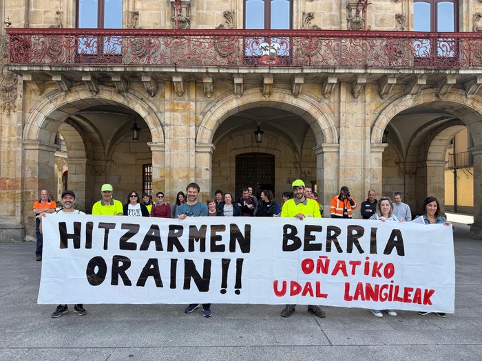 Greba-dinamika hasi dute, langile publikoen Udalhitz hitzarmena berritzeko eskatzeko