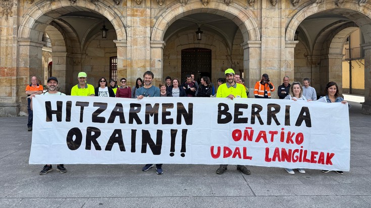 Greba-dinamika hasi dute, langile publikoen Udalhitz hitzarmena berritzeko eskatzeko