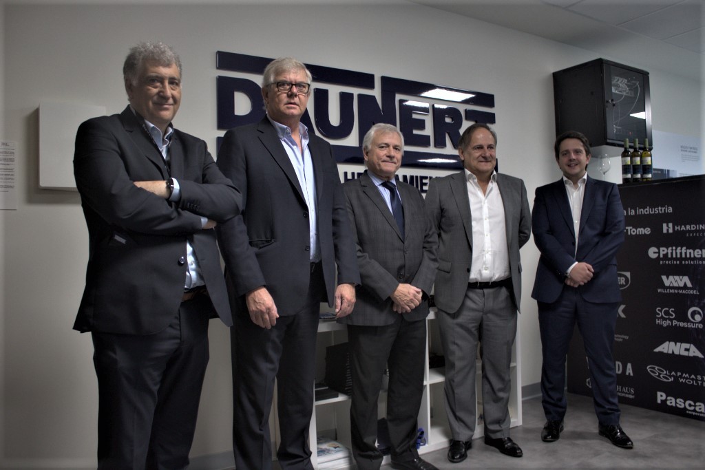 DAUNERT MAQUINAS-HERRAMIENTAS, S.A enpresak PTGARAIAN bulego berriak inauguratu ditu Ipar Zonako Ordezkaritzarako