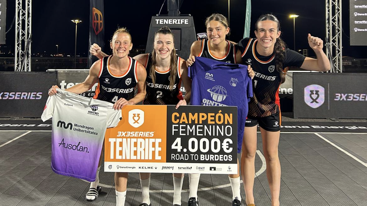 Ointxe!-k irabazi du Tenerifeko 3X3 Series txapelketa
