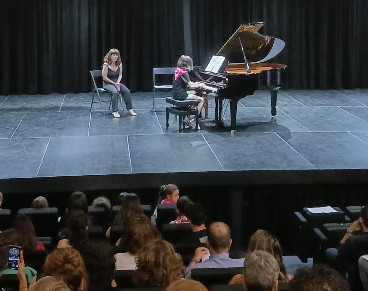Piano ikasleen txanda