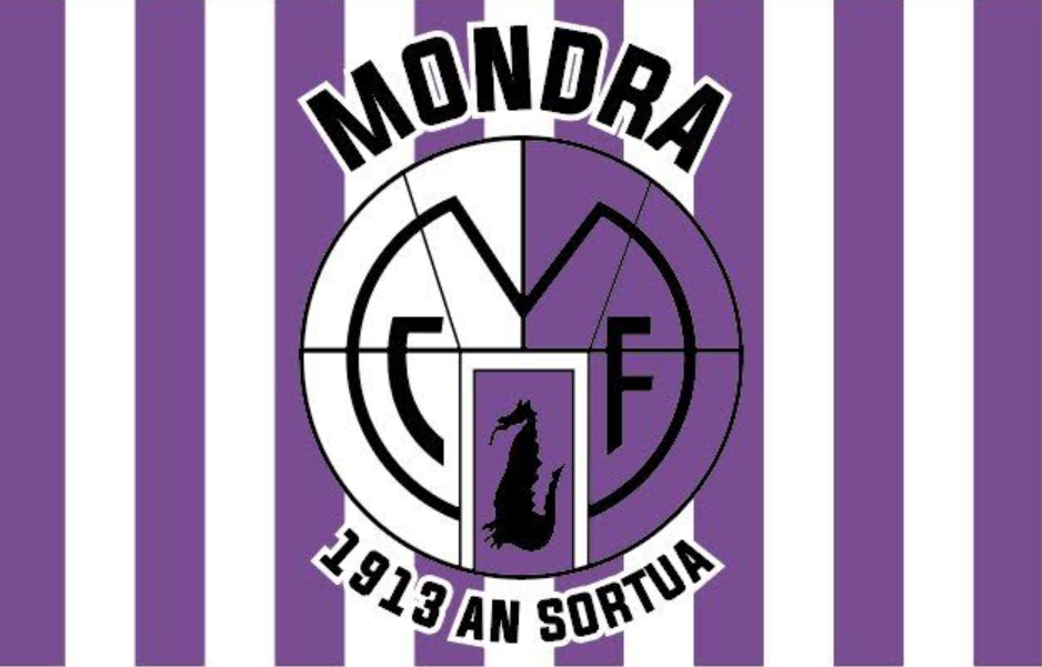 Mondrak taldea animatzeko banderak banatuko ditu bazkideen artean
