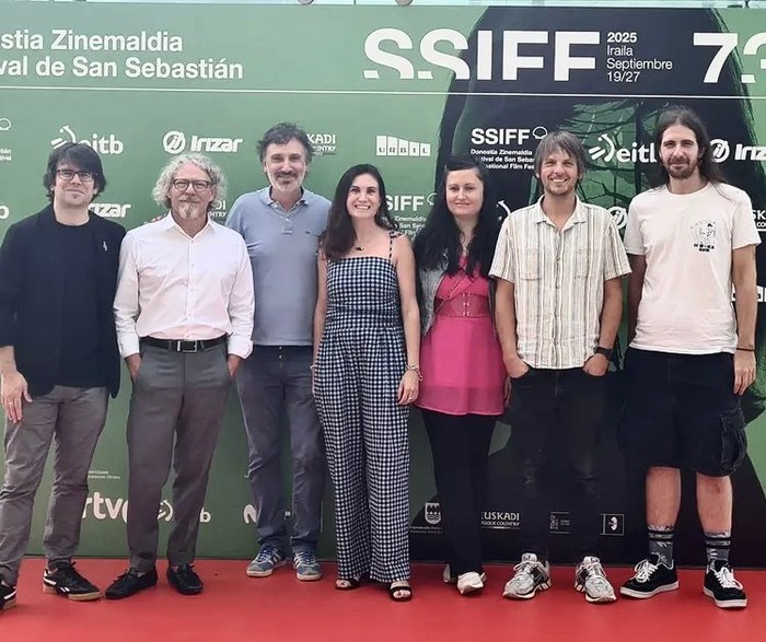 'Natura fugit' filma aurkeztu du Jesus Mari Lazkanok Zinemaldian
