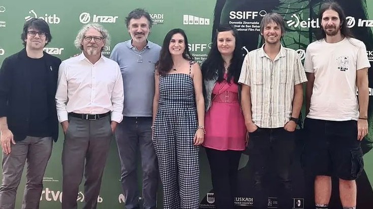 'Natura fugit' filma aurkeztu du Jesus Mari Lazkanok Zinemaldian