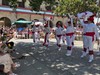 Txaloz eskertu dute aramaioarrek dantzarien emanaldia