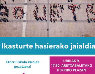 Ikasturte honetan ere LEK-eko ikasturte hasierako jaia ospatuko dugu !