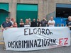 Elcoro Decoletajeko langileen mobilizazioa enpresak "Geroa kuotak ordaintzeari utzi diolako" eta "ekintza diskriminatzaileak" egiten dituelako