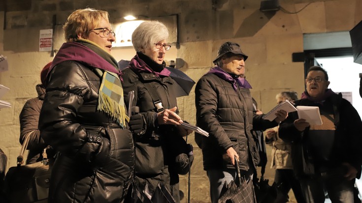 Portaloi Kultura Elkarteak kantujira egingo du gaur arratsaldean