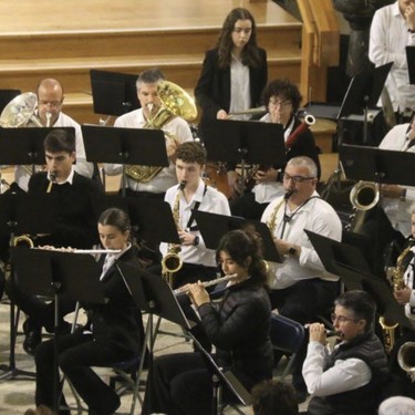 Arrasate Musikaleko Bandaren emanaldia