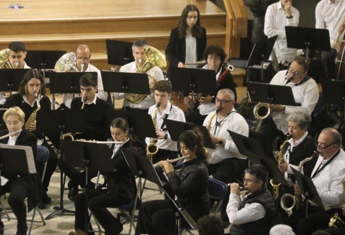 Arrasate Musikaleko Bandaren emanaldia