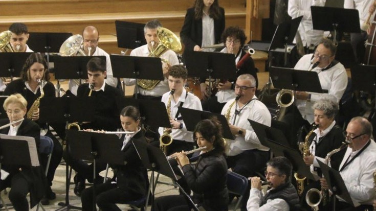 Arrasate Musikaleko Bandaren emanaldia