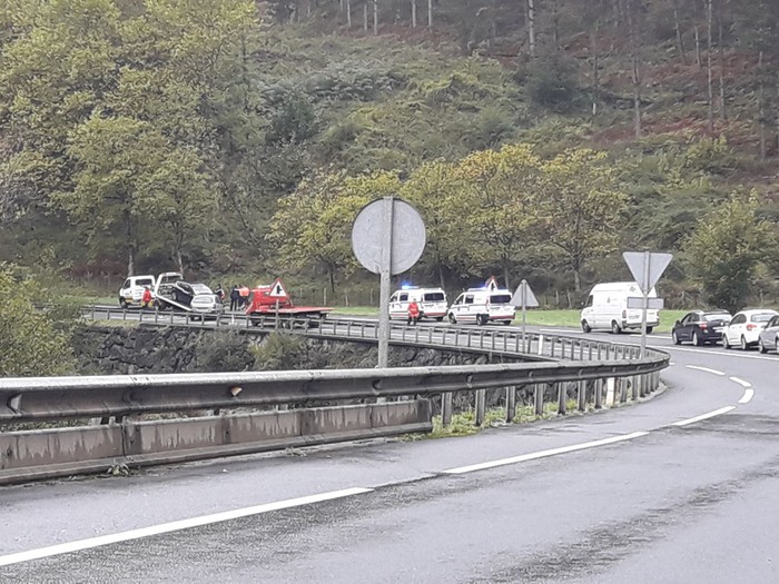 Istripua izan da Arrasate eta San Prudentzio bitartean