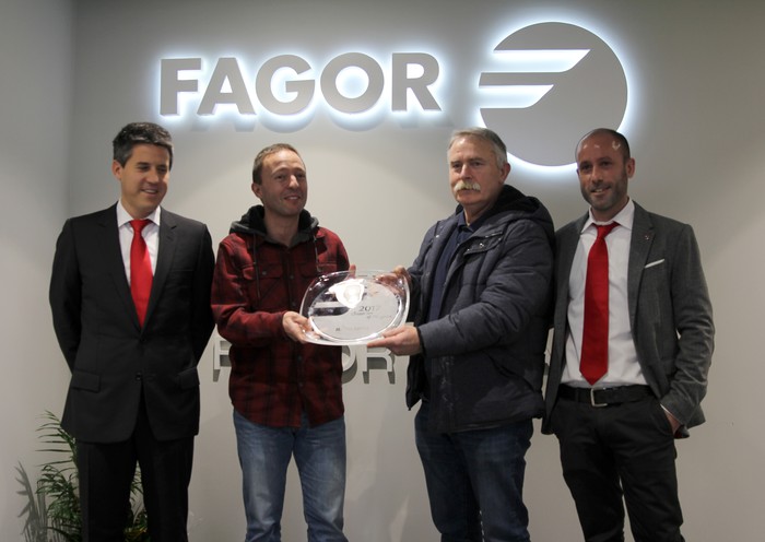 2017ko hornitzaile onena saritu du Fagor Arrasatek