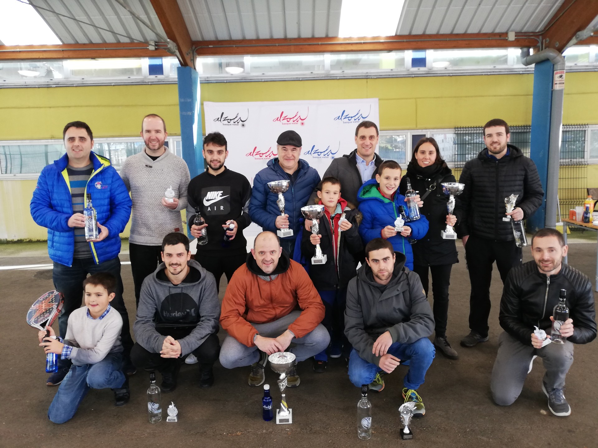 Oscar Luquin eta Juan Luis Etxaniz bikoteak irabazi du Santamasetako padel txapelketa