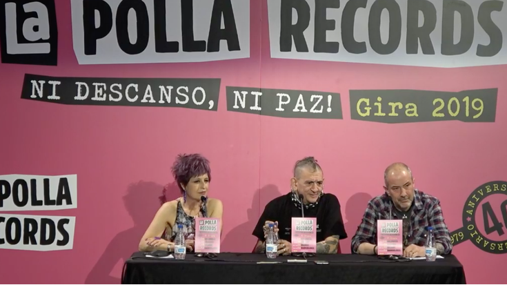 La Polla Records taldea bueltan da