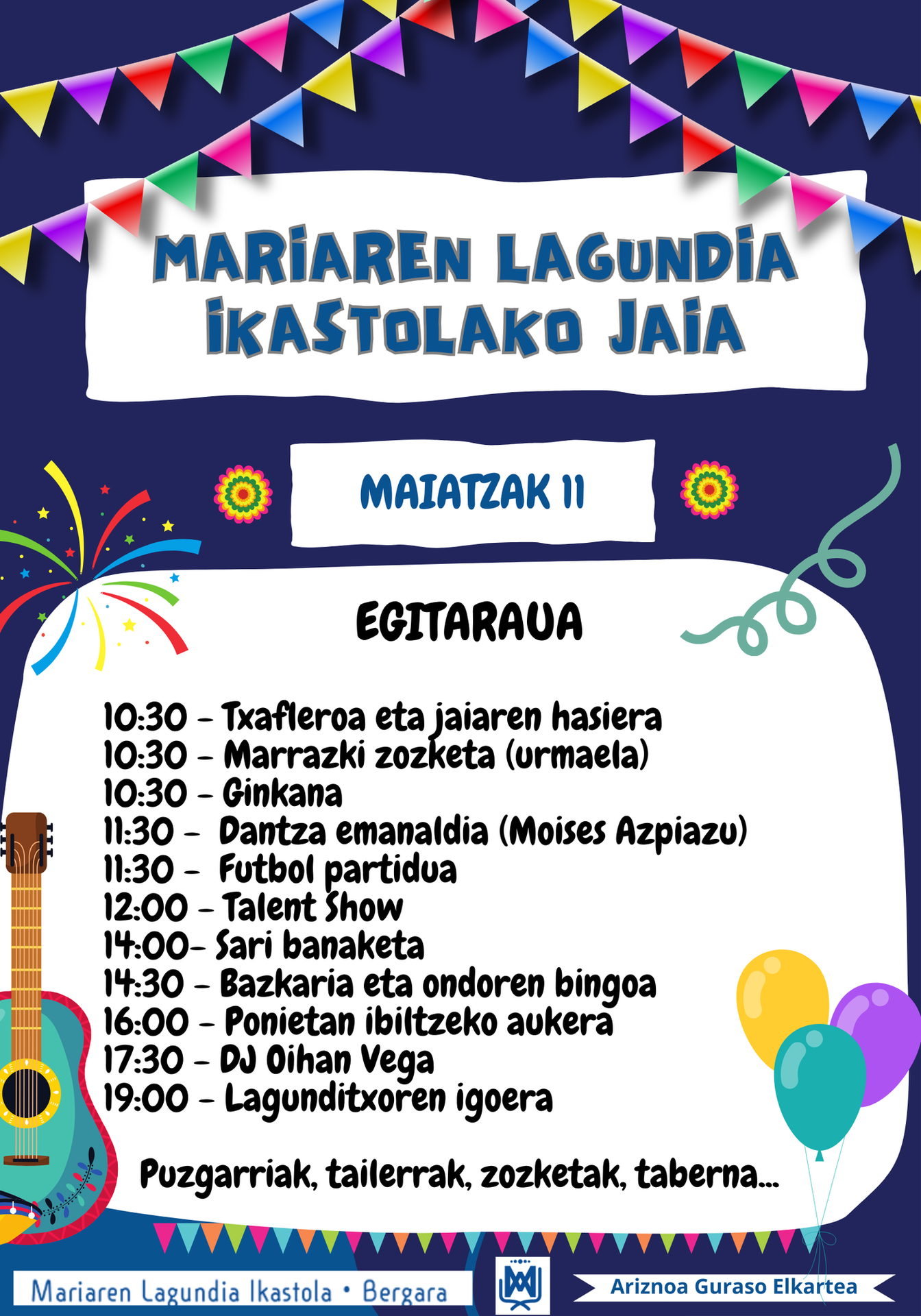 Mariaren Lagundia Ikastolako Jaia