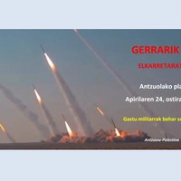 Gerrarik ez!