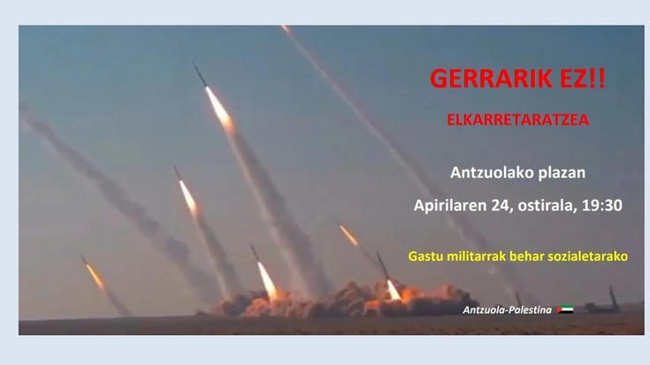 Gerrarik ez!