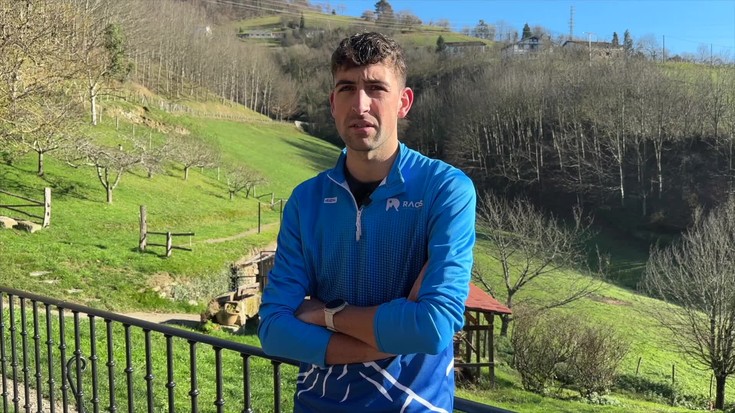 Aimar Larrea: mendiko lasterketatan buru-belarri