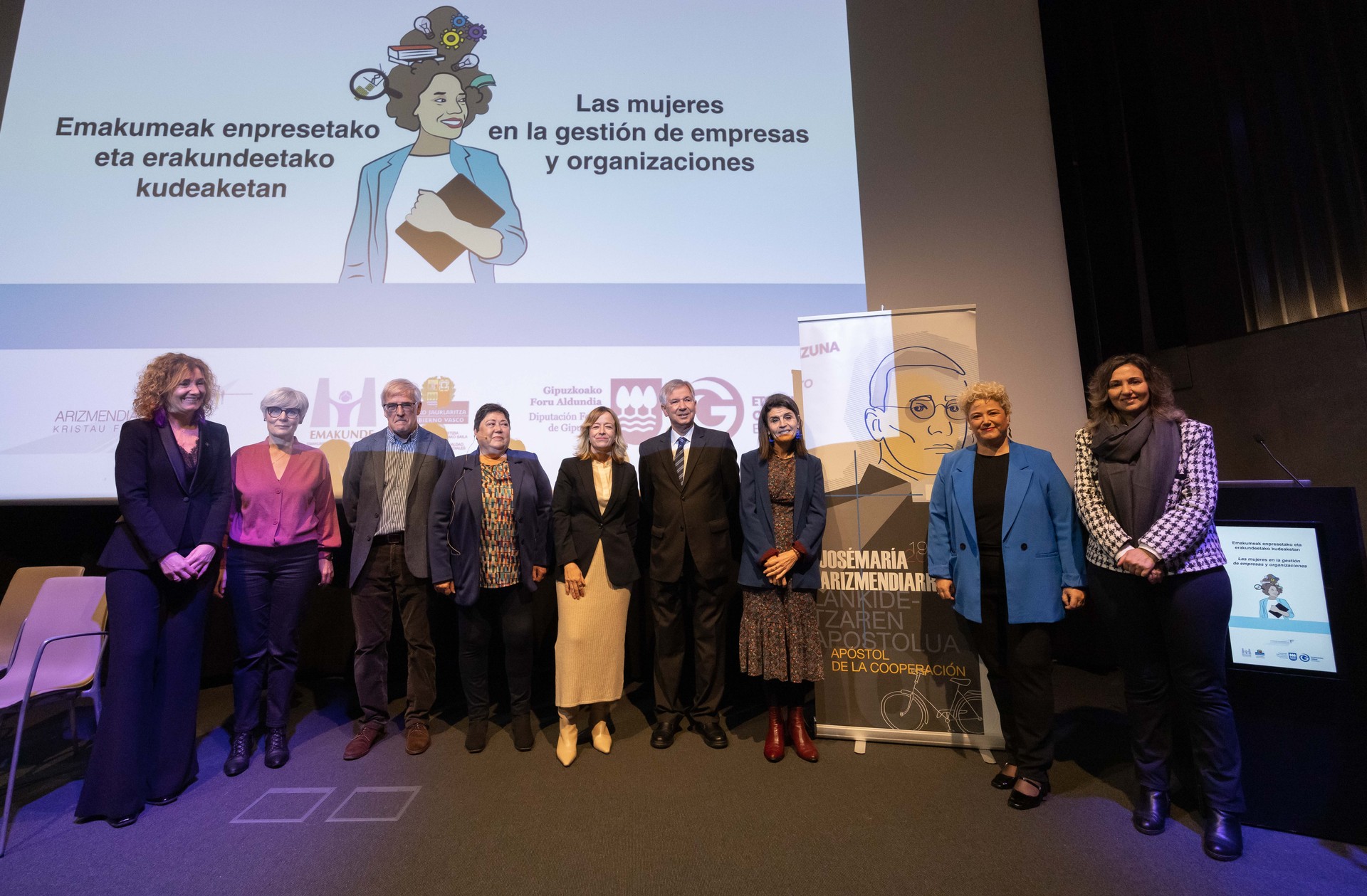 Kooperatibez eta genero berdintasunaz aritu da Leire Mugerza