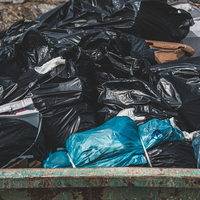 Leuzarrako hondakinen garbiketa