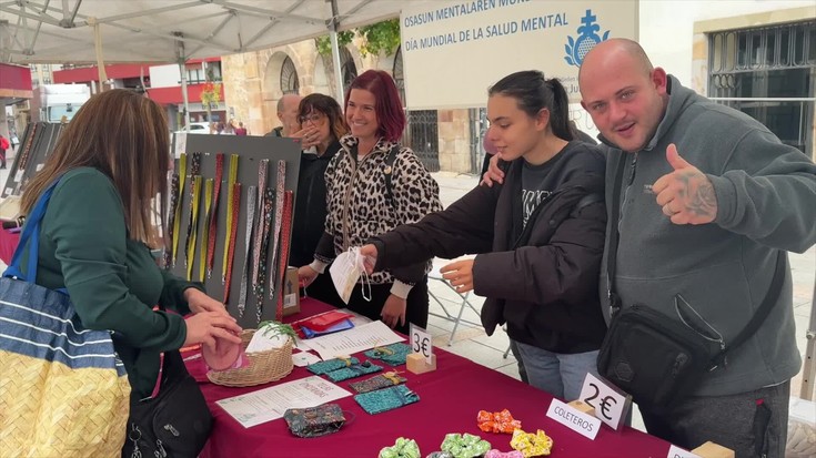 Osasun mentala erdigunean ipini dute San Juan de Dios ospitaleko egoiliarrek