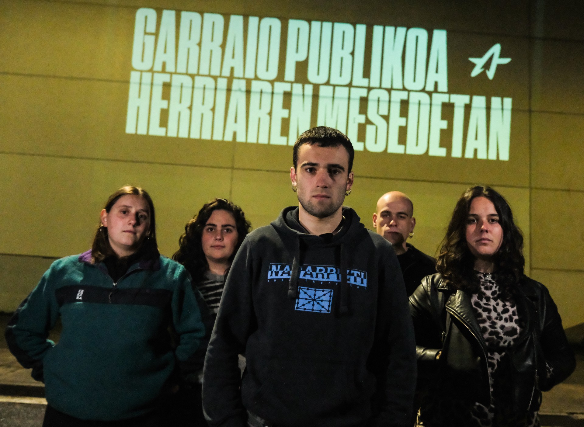 "Garraio publiko duina" aldarrikatzeko manifestazioa, maiatzaren 25ean