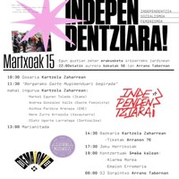 "Bergaratik independentziara!"