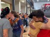 Josetxo Muniategiandikoetxea eta Juanlu Ruiz de la Cuesta, erabat hunkituta omenaldiarekin
