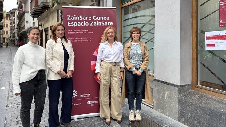 Etxeko zaintzaileak kontratatu nahi dituzten familiei laguntza, Arrasateko ZainSare gunean