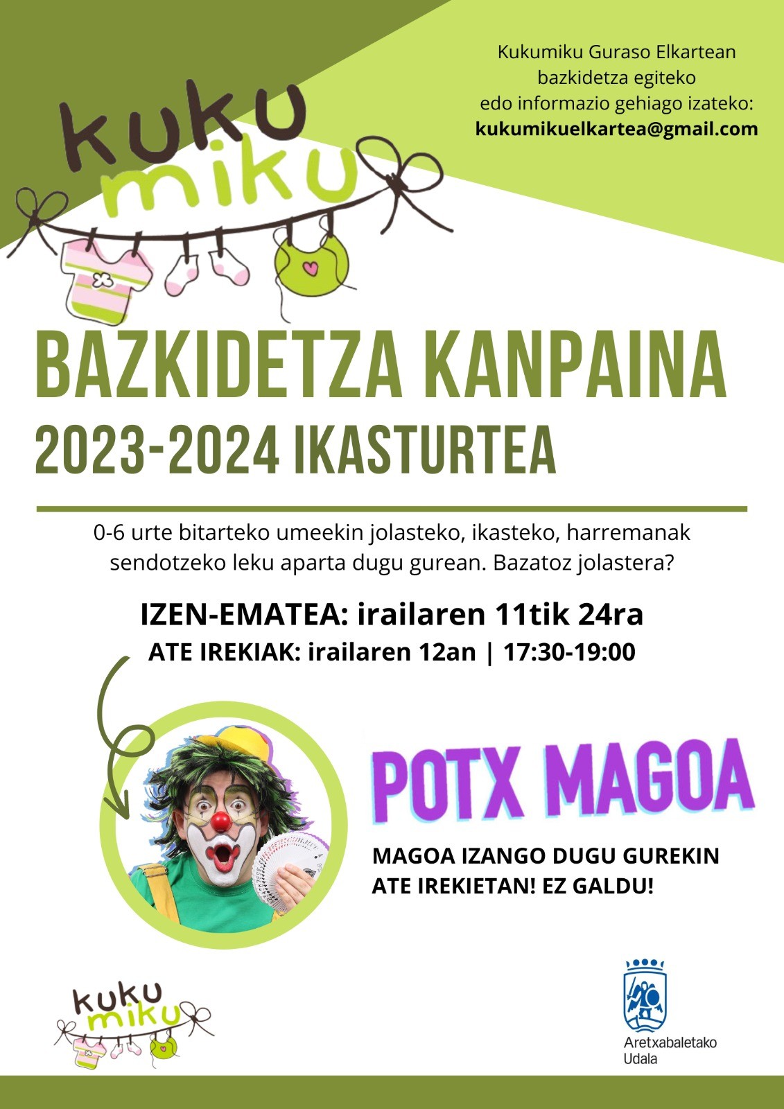 Bazkidetza kanpaina 23/24