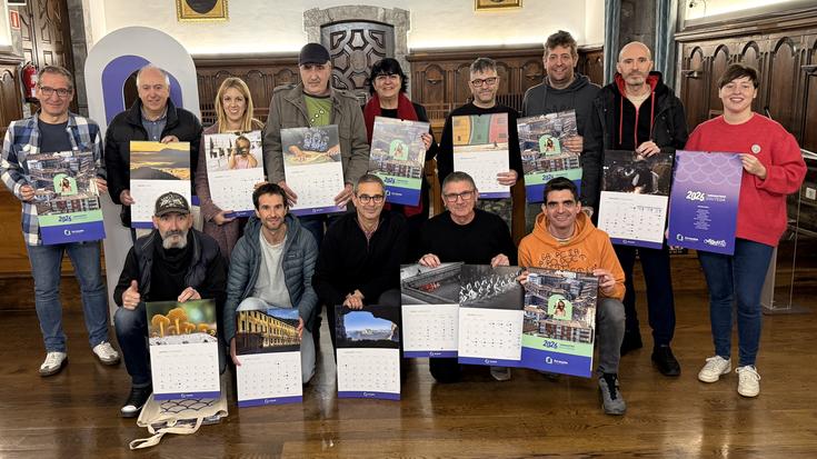 "Arrasatetik Arrasaterako" egindako 6.000 egutegi banatzeko gertu