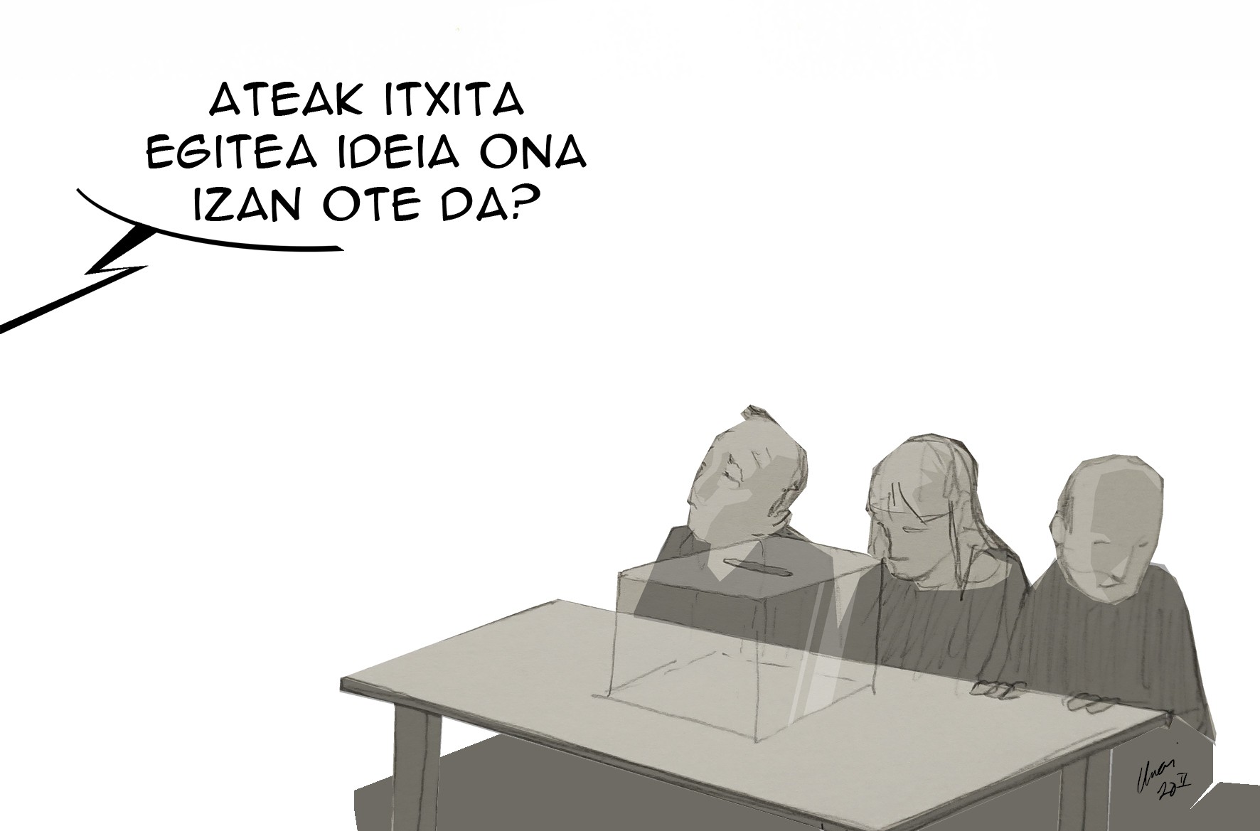 Ateak itxita