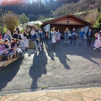 Egutegien banaketa Olentzero eta Mari Domingirekin